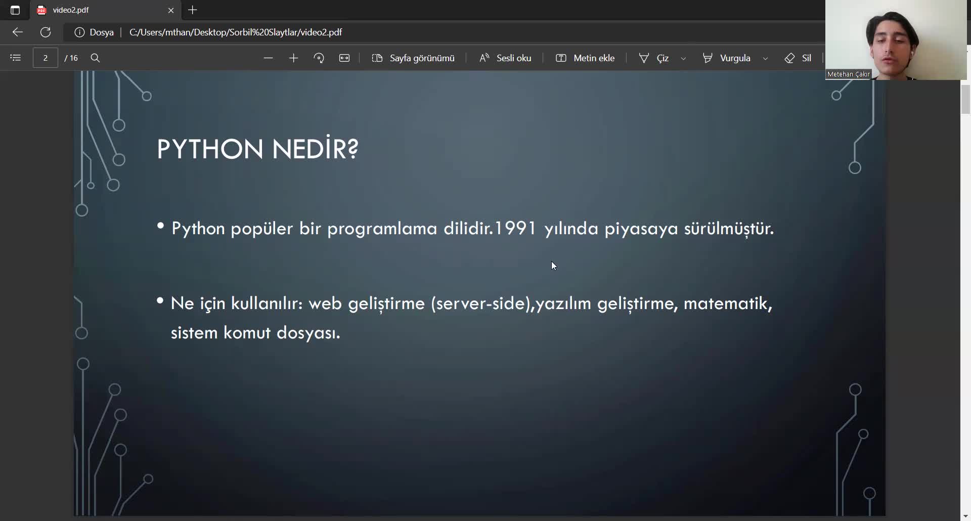 1-Python Nedir