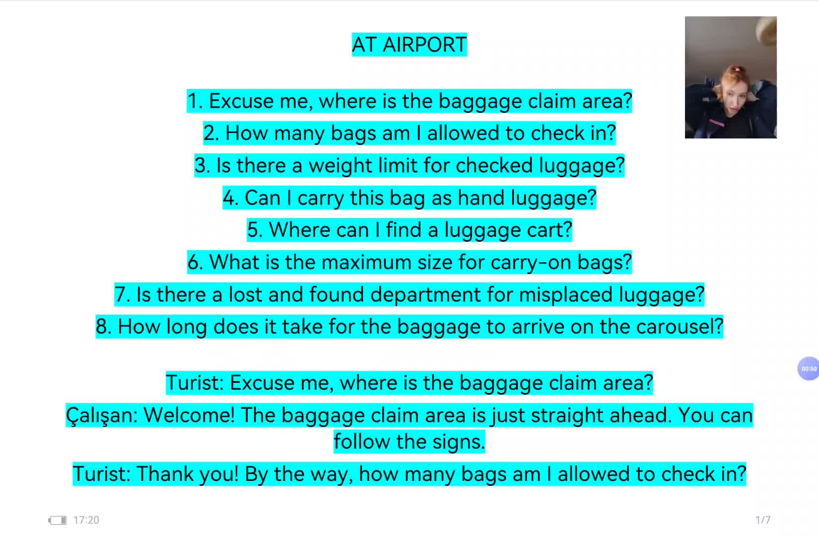 1 - At airport