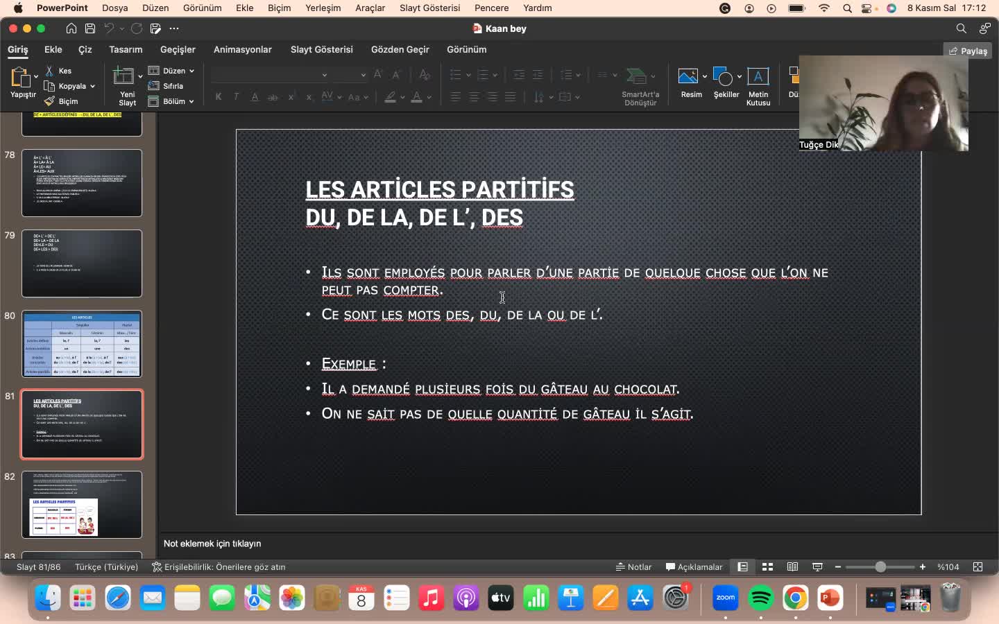 3. Les Articles Partitifs