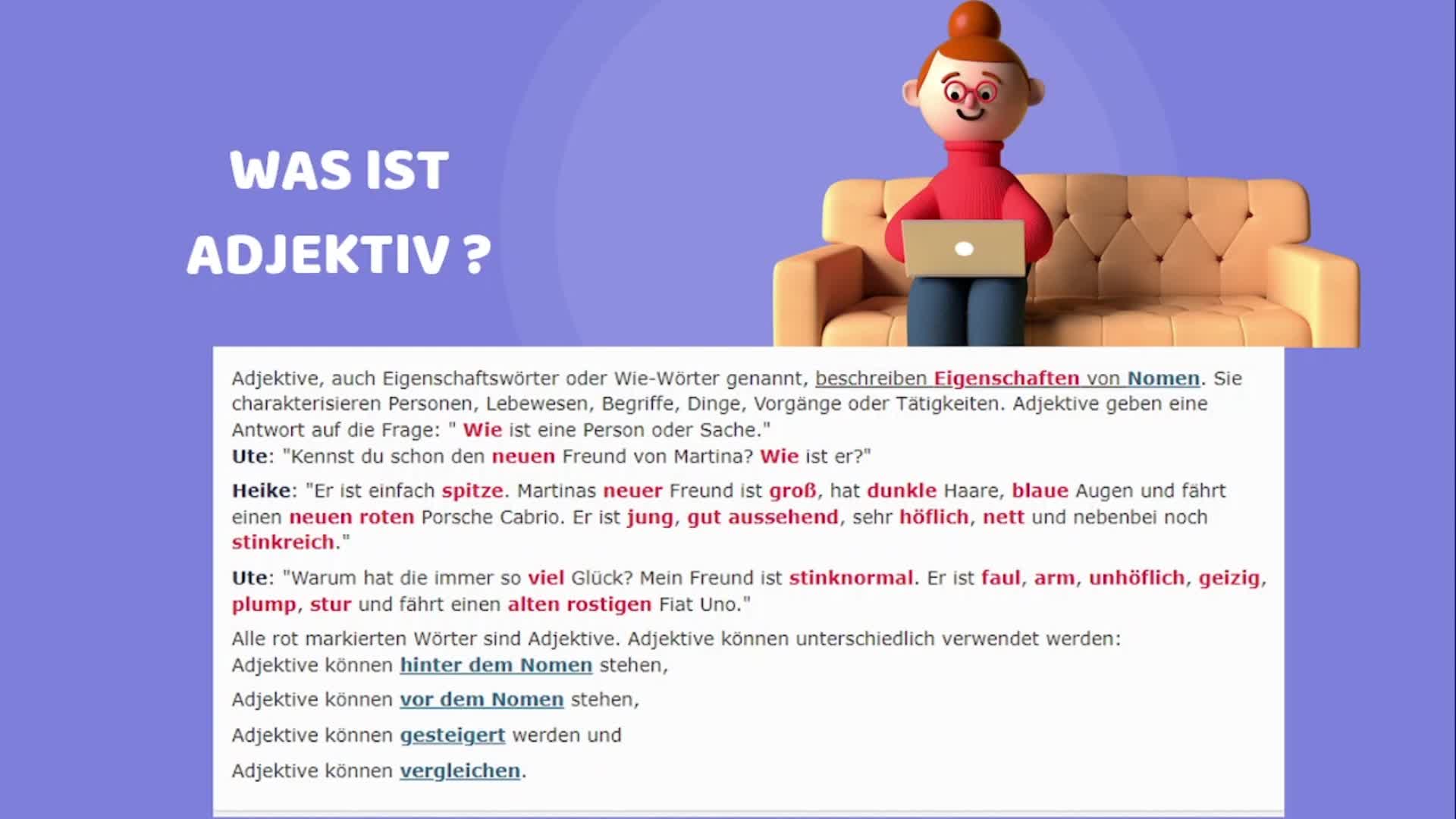 11. Adjektiv Deklination(Sıfatlar Ve Çekimleri)
