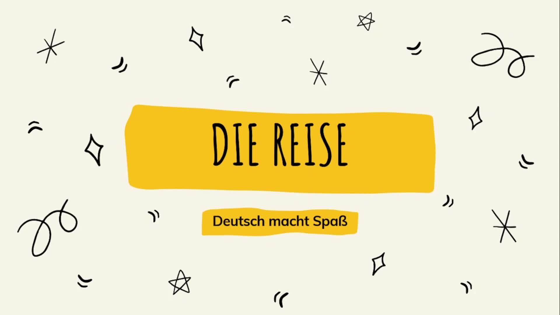 14. Die Reise (Seyahat Ve Araçlar)