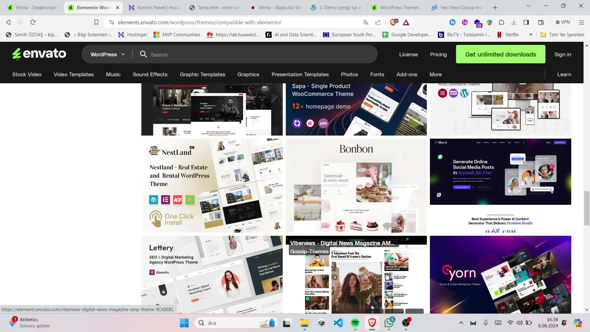 21- Wordpress ücretli tema kurma 