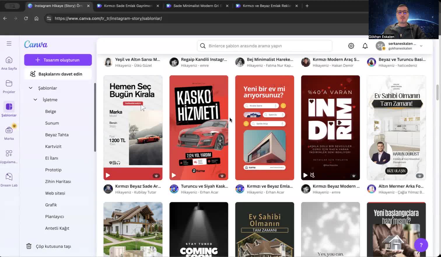 8- Canva - Instagram Hikaye Tasarımı