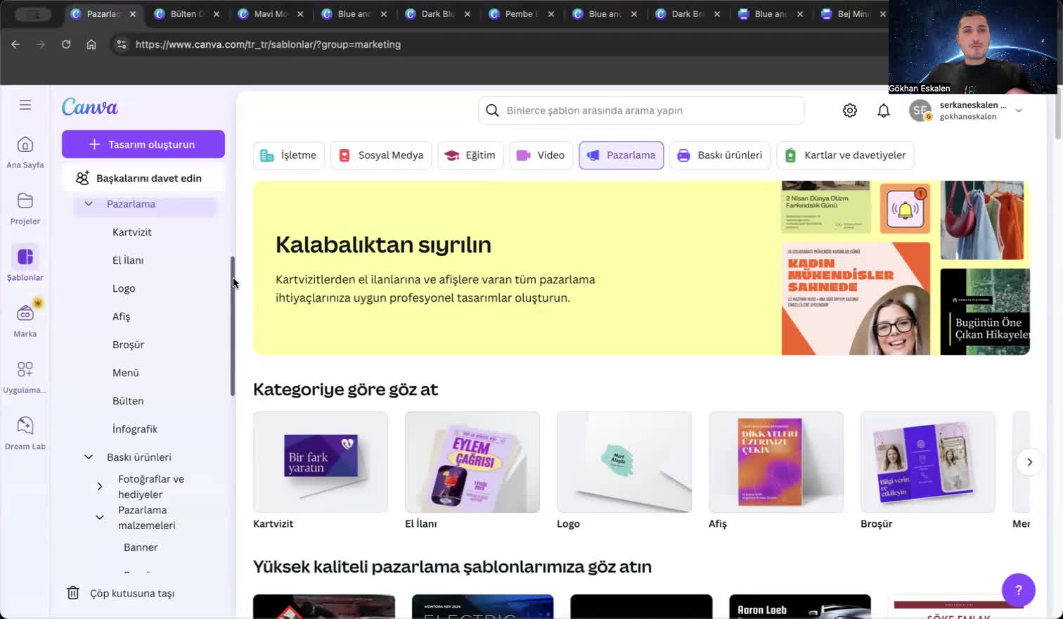 10- Canva - Pazarlamaya Yönelik Tasarımlar