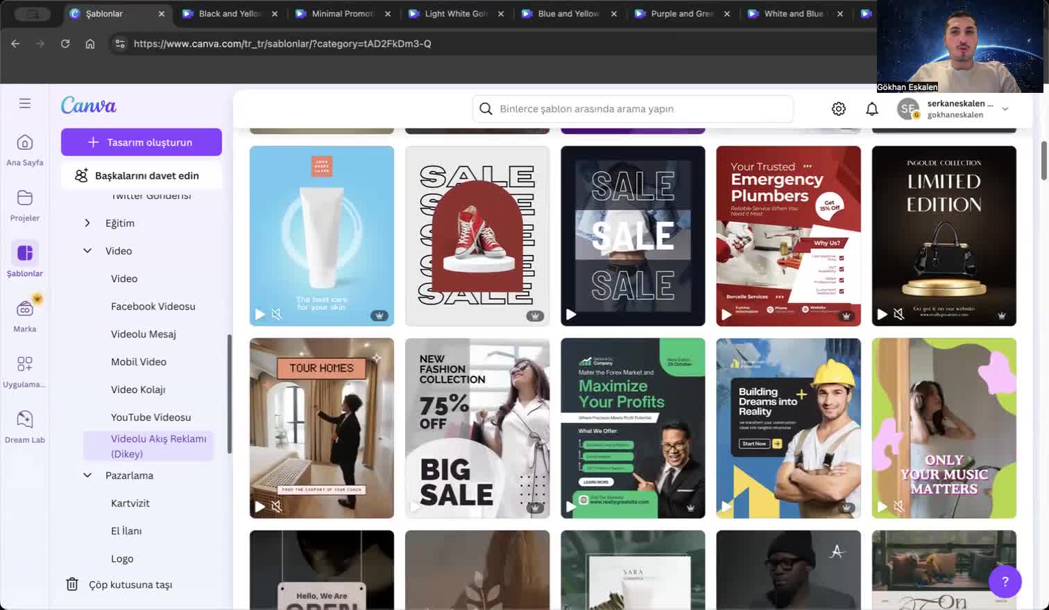 13- Canva - Reklam Bazlı Dikey Format Video Üretimi