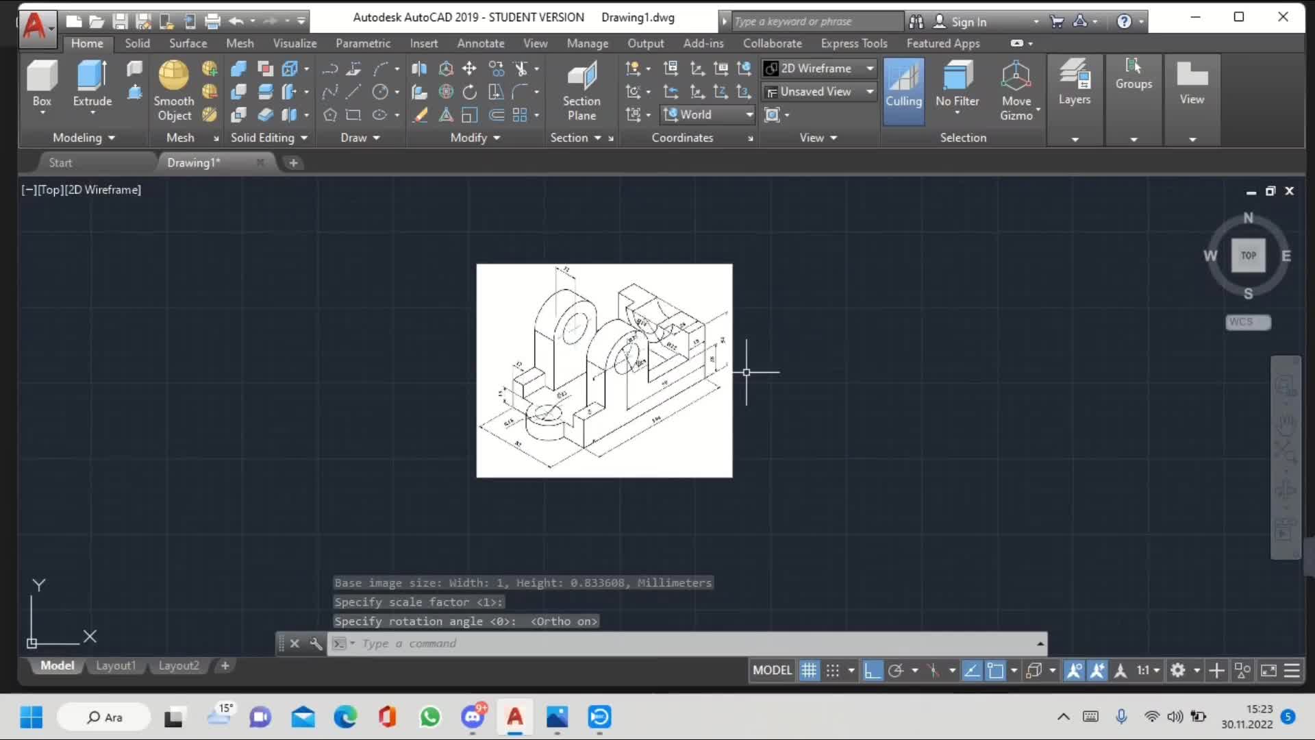 9- 3D Autocad Örnek 3