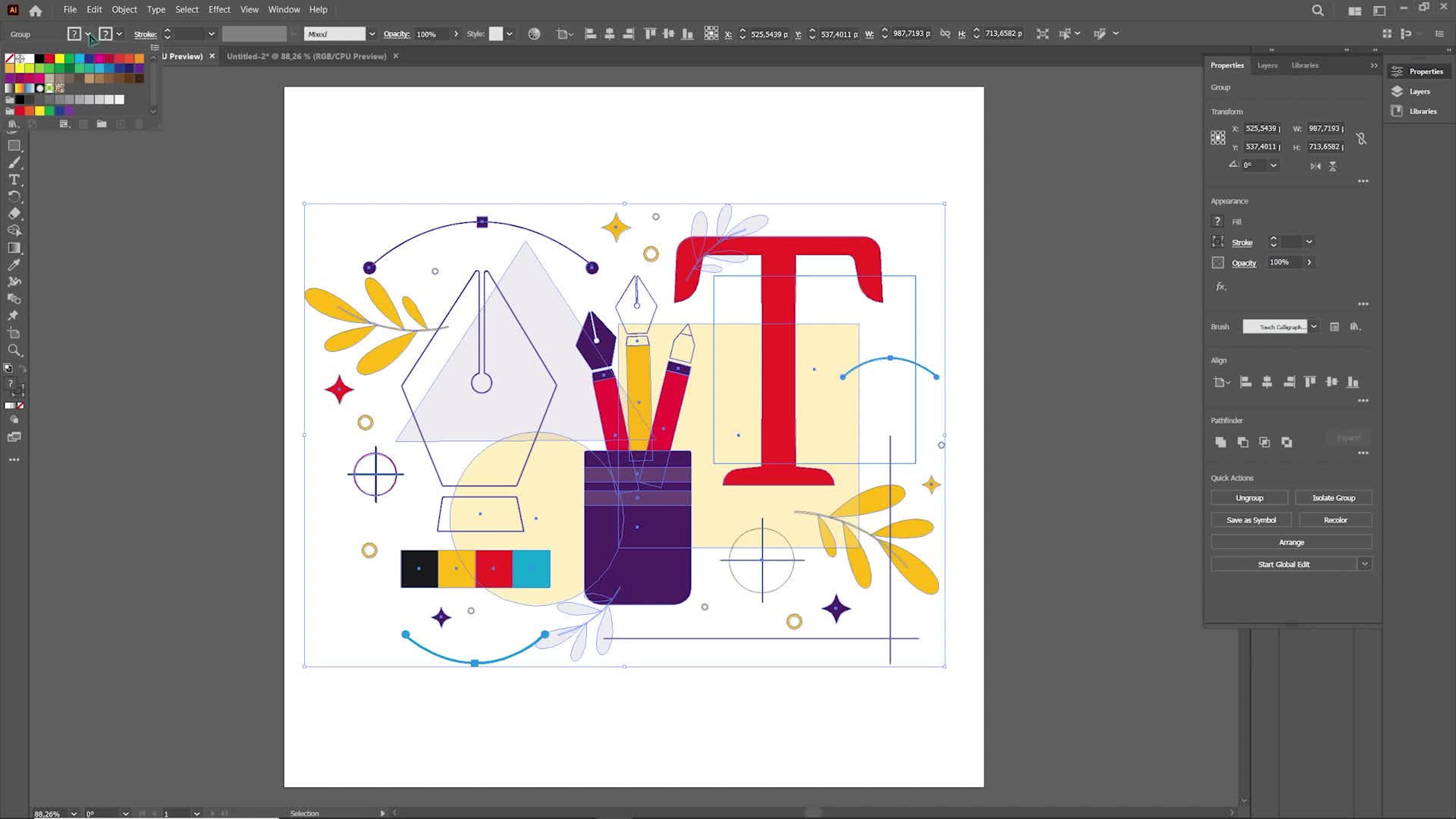 28- RGB Ve CMYK Sayfa Çevirme