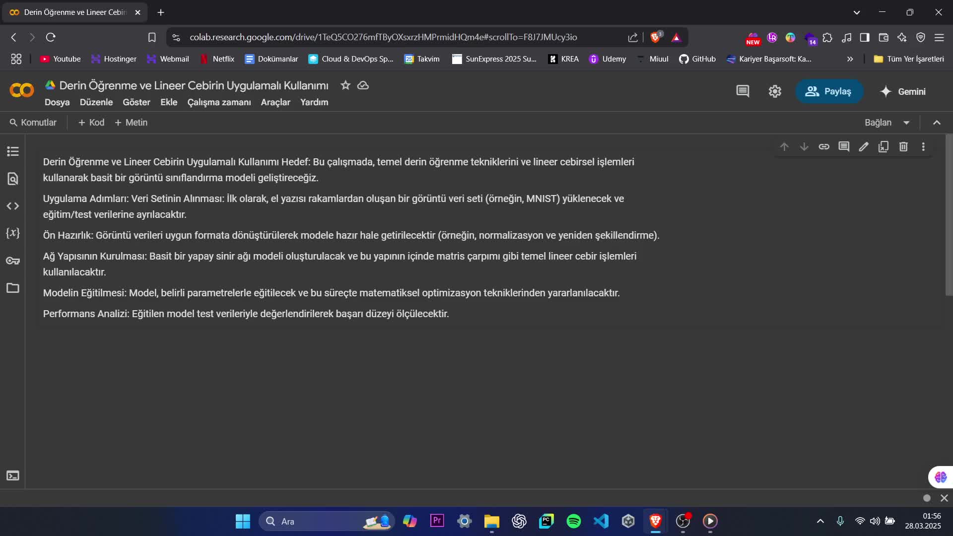 21- Derin Öğrenme ile Görüntü Sınıflandırma Uygulaması