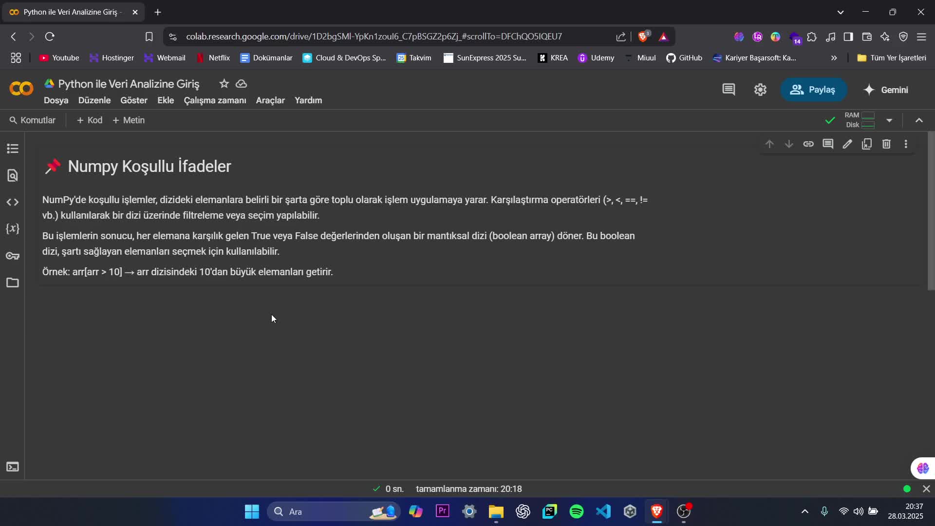 24- Koşullu İşlemler