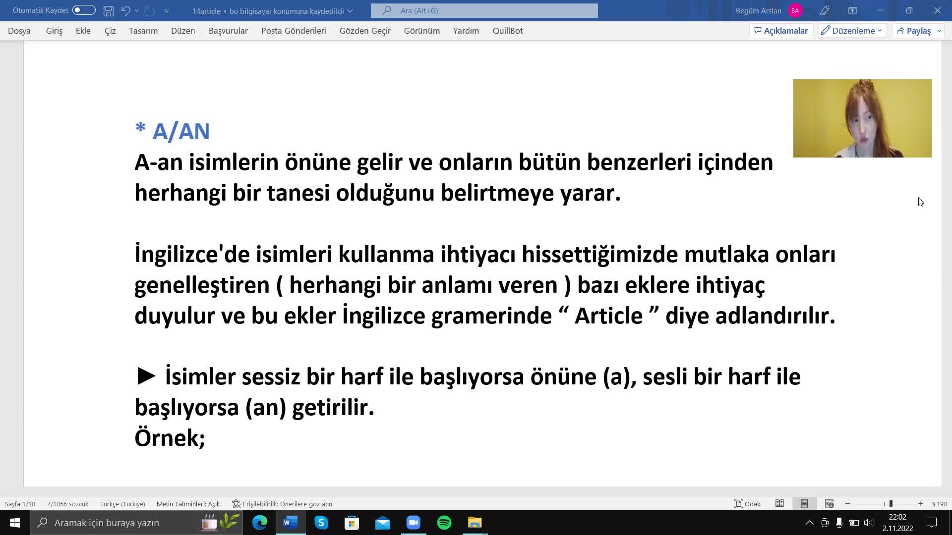8. Article (A-An-The)
