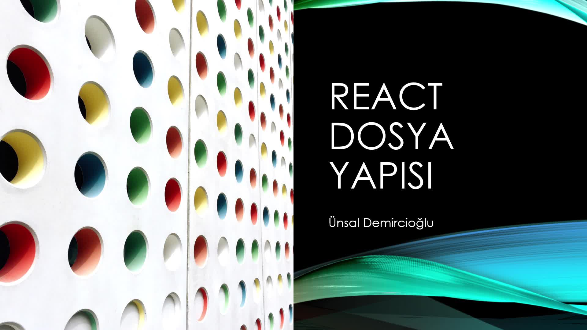 10- React Dosya Yapısı