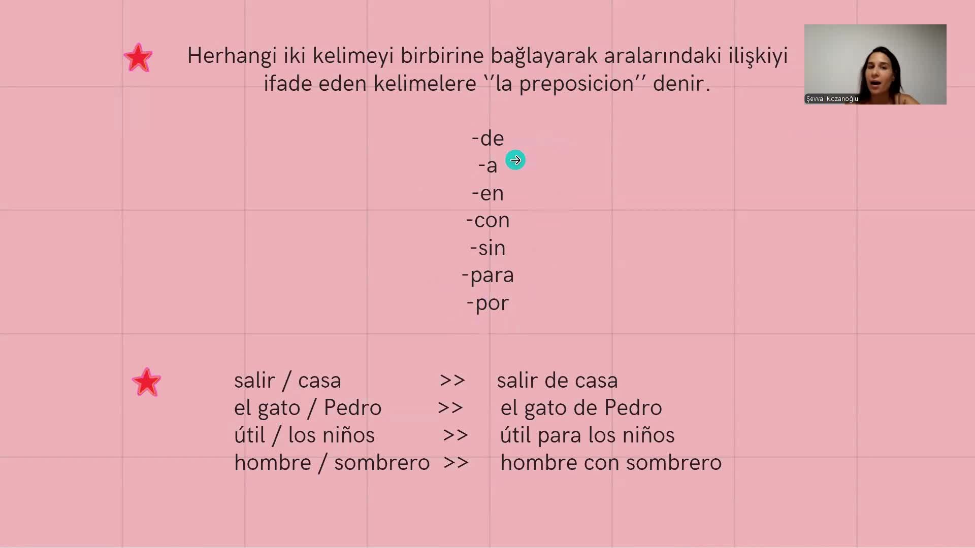 6 - LAS PREPOSİCİONES DE LUGAR - KONUM BİLDİREN EDATLAR