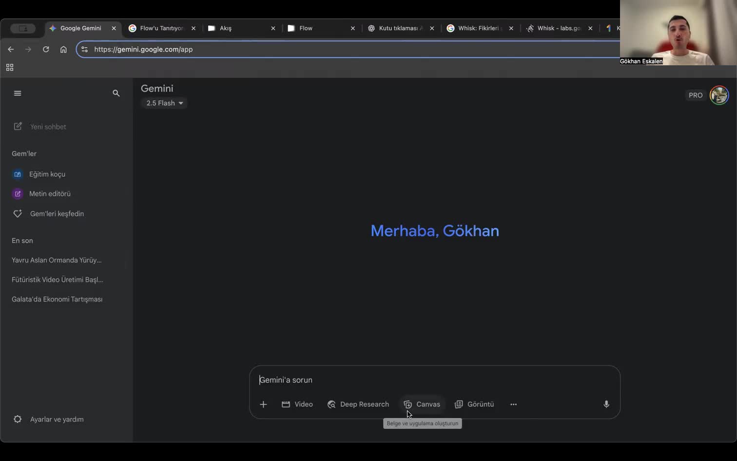10- Flow - Video Oluşturma