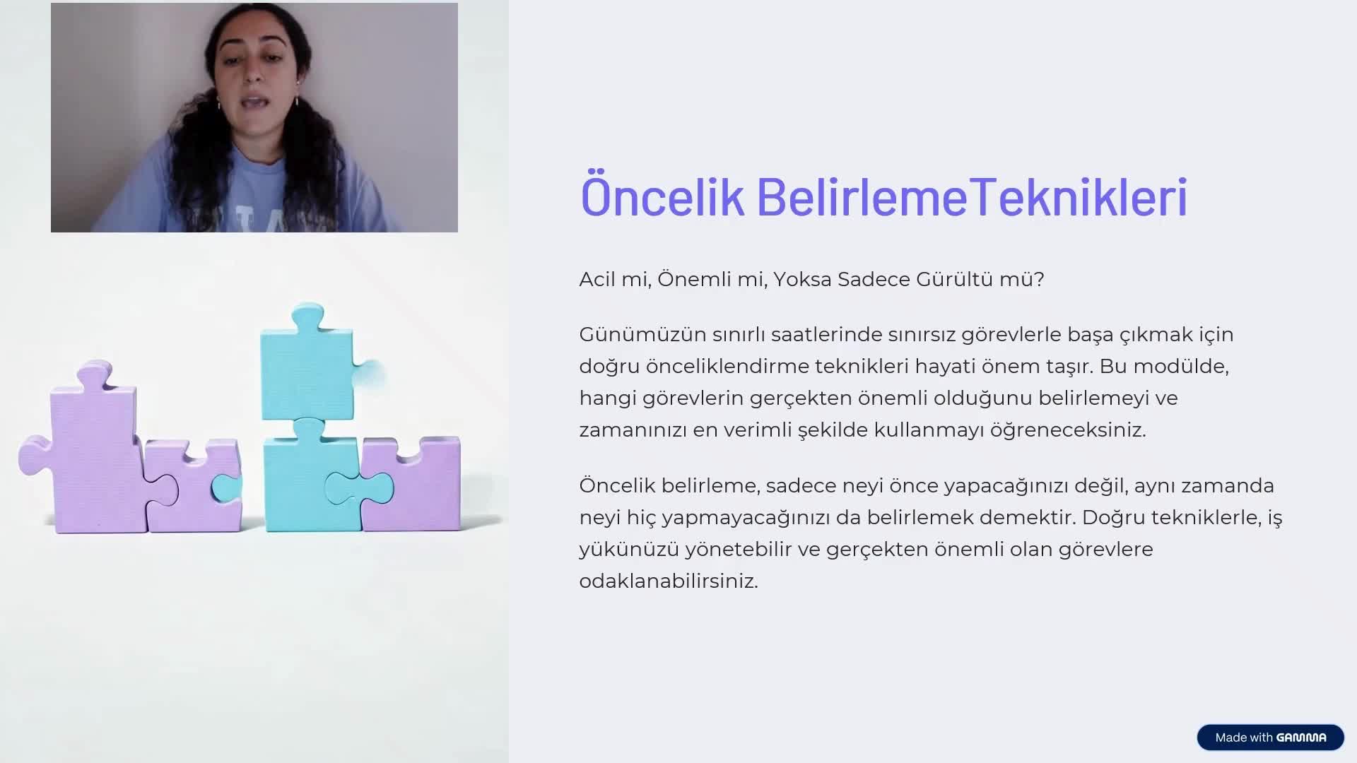 6 - ÖNCELİK BELİRLEME TEKNİKLERİ