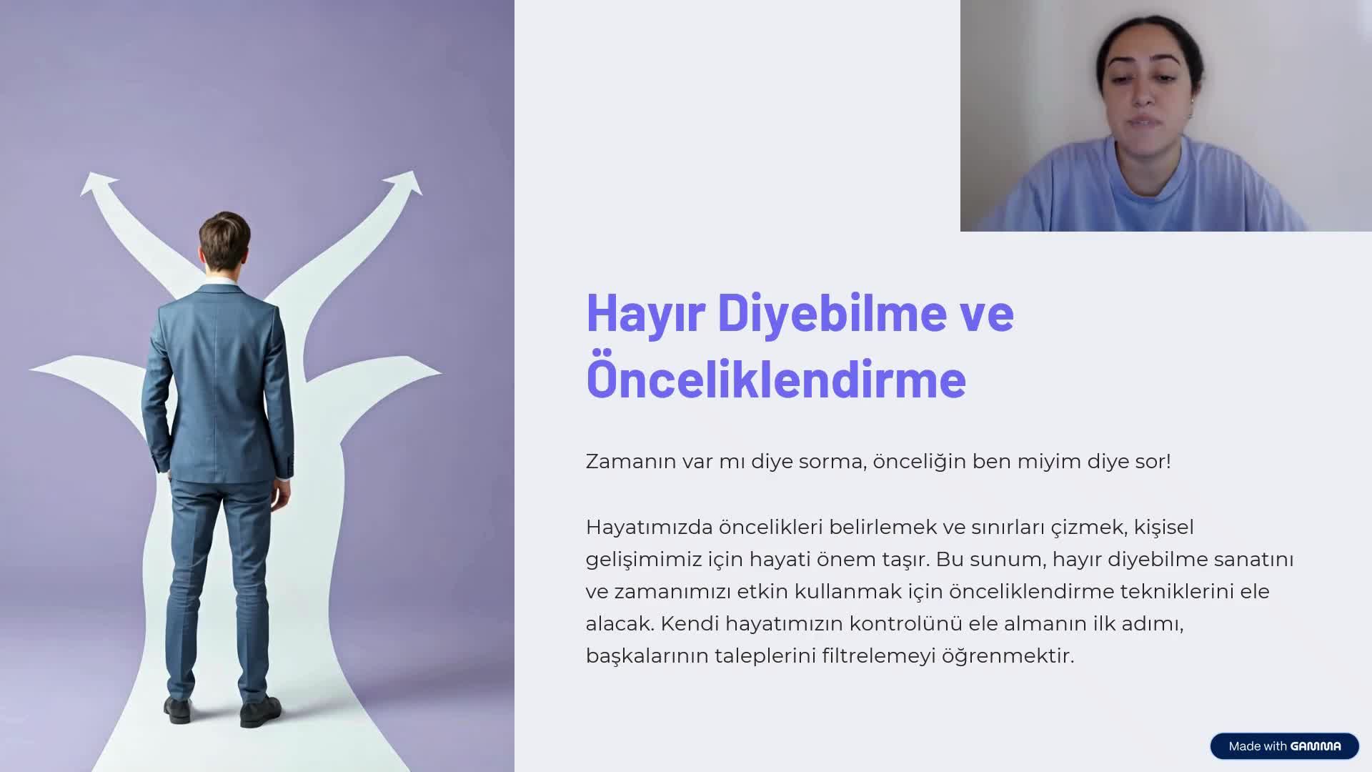 9 - HAYIR DİYEBİLMEK VE ÖNCELİKLENDİRME