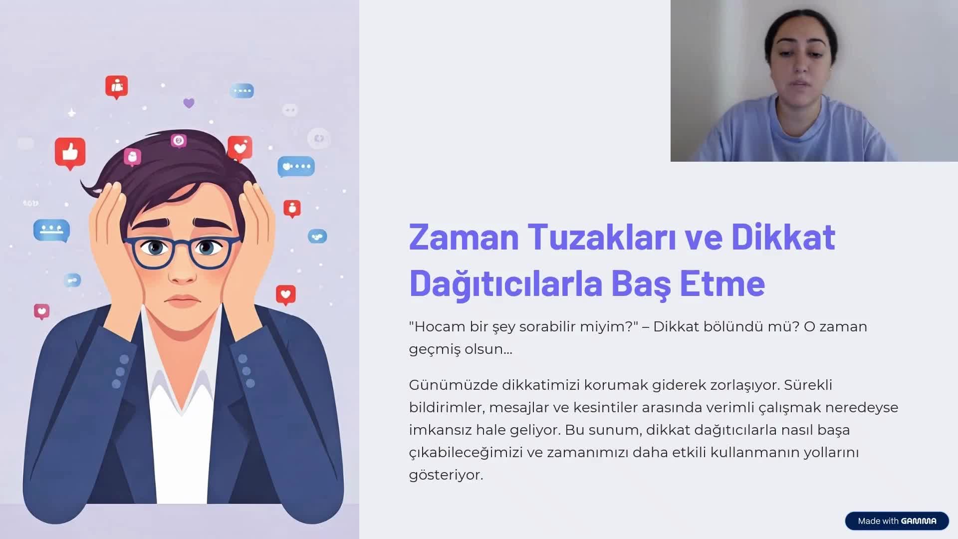 11 - ZAMAN TUZAKLARI VE DİKKAT DAĞITICILAR