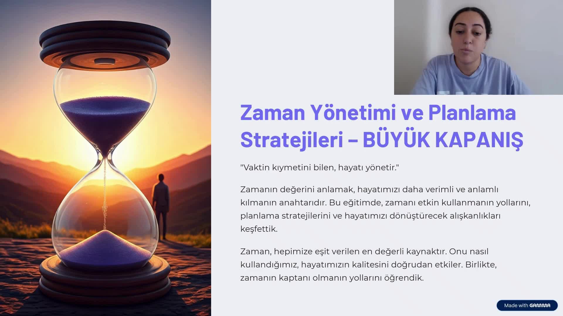 13 - ZAMAN YÖNETİMİ 