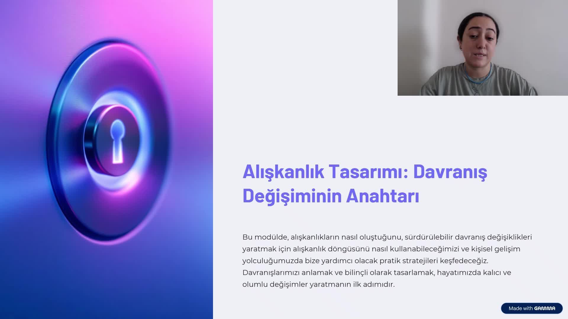 14 - ALIŞKANLIK TASARIMI