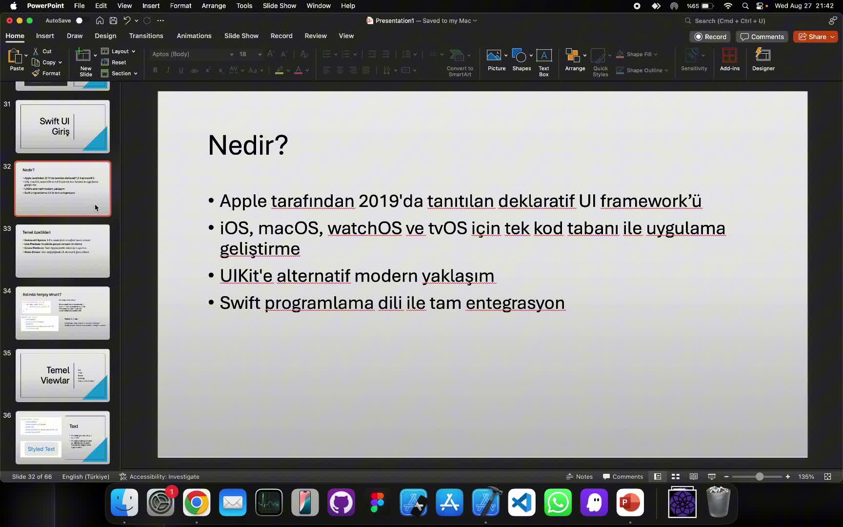 3- Swift UI Giriş