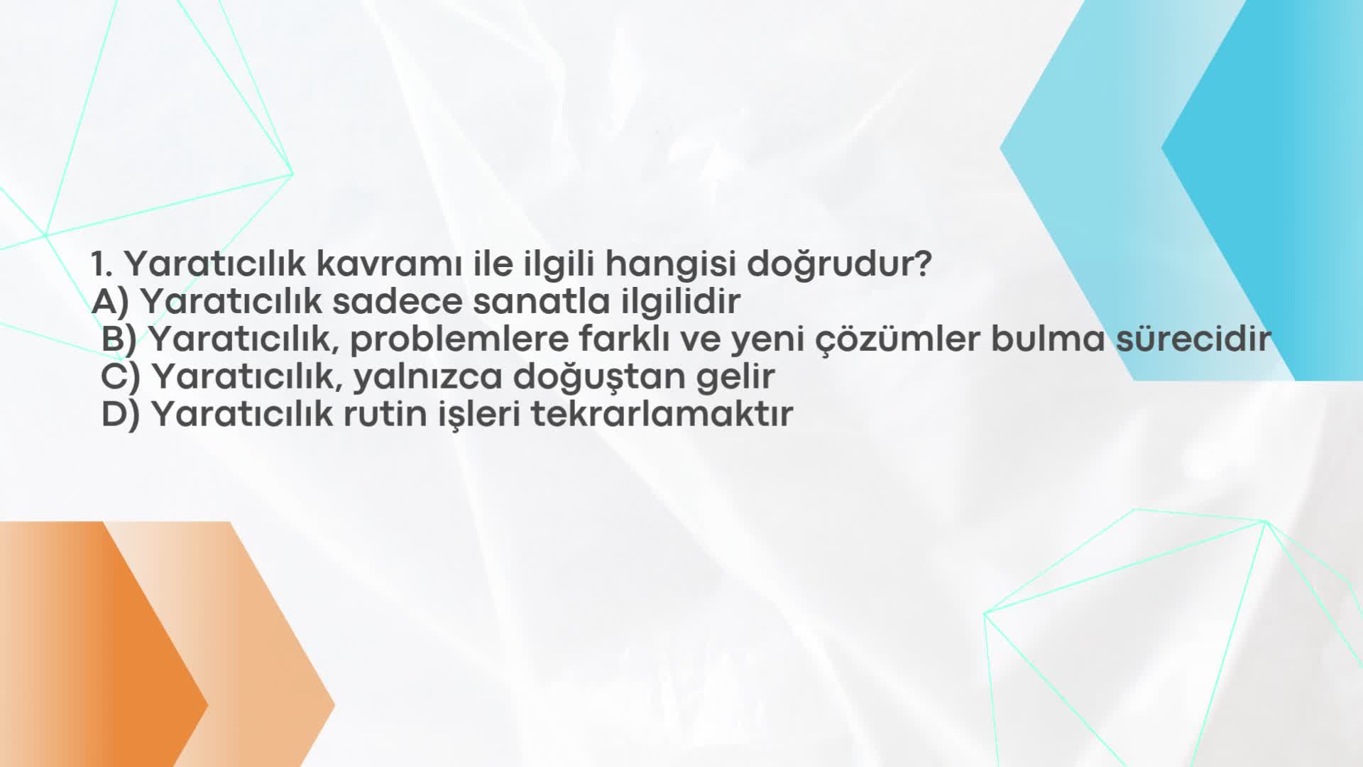 6 - Yaratıcılığı Uygulamaya Dönüştürmek _ Egzersizler