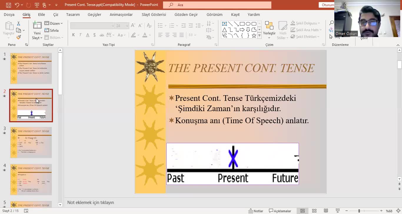  2. Present Contınuous Tense