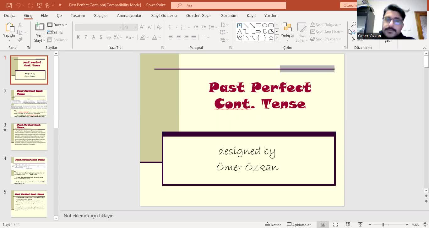 Past Perfect Continuous Tense