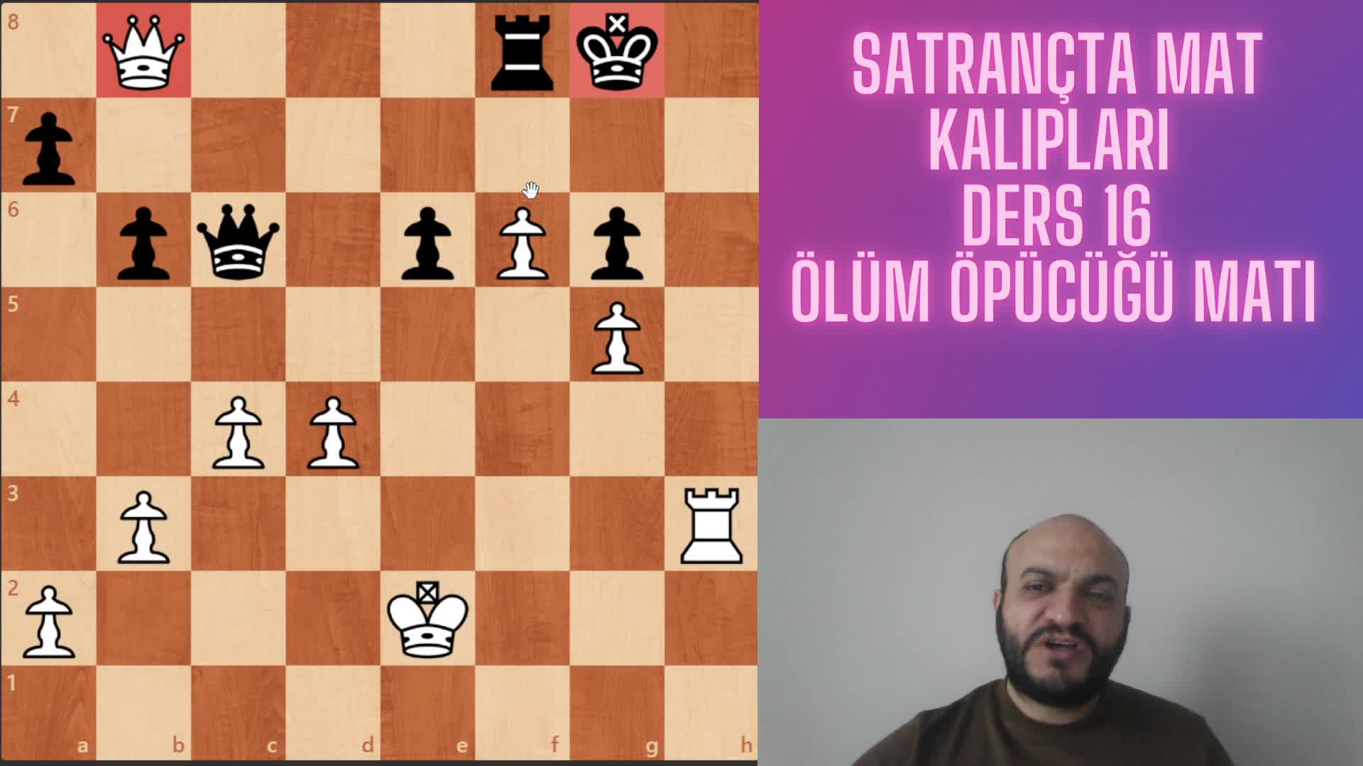 MAT KALIPLARI DERS 16 ÖLÜM ÖPÜCÜĞÜ MATI