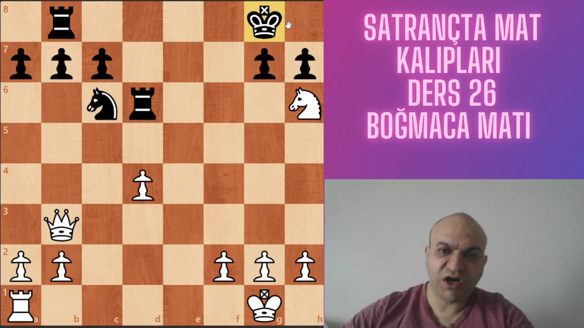 MAT KALIPLARI DERS 26 BOĞMACA MATI