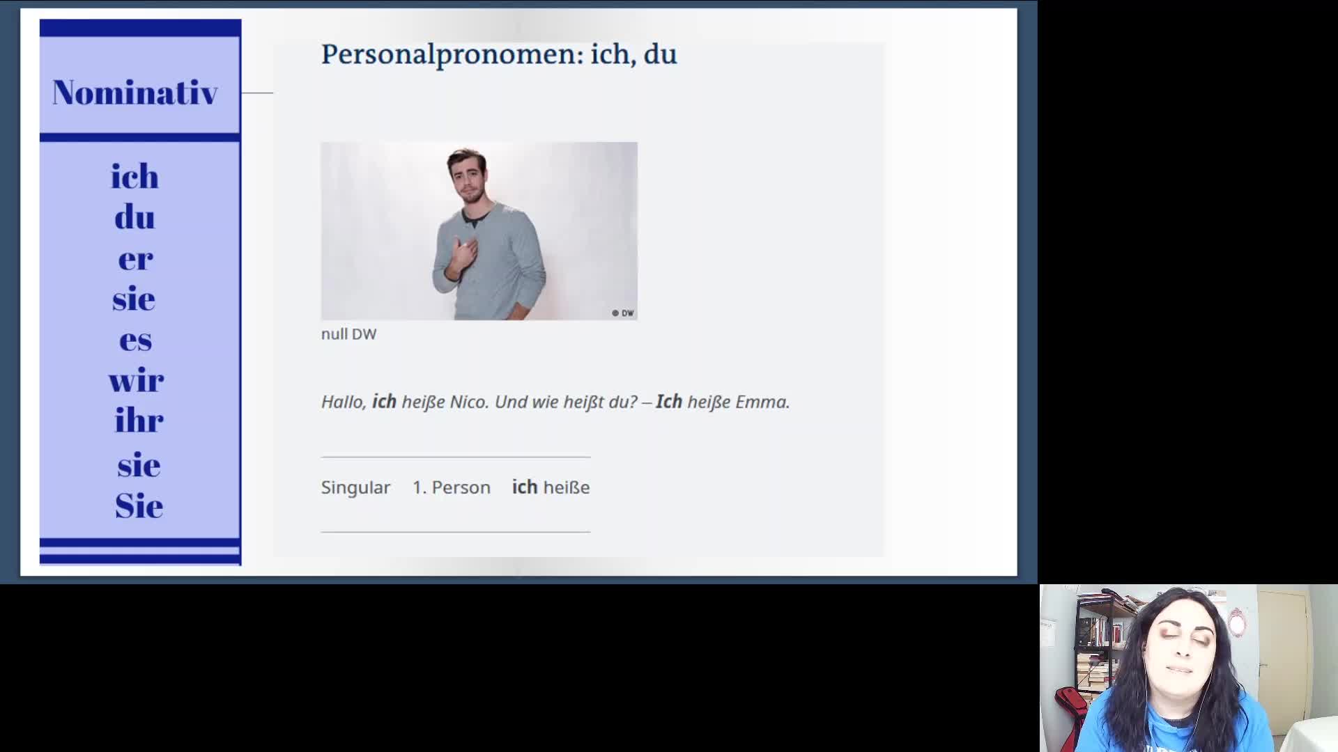 3. Personal Pronomen (Şahıs Zamirleri)