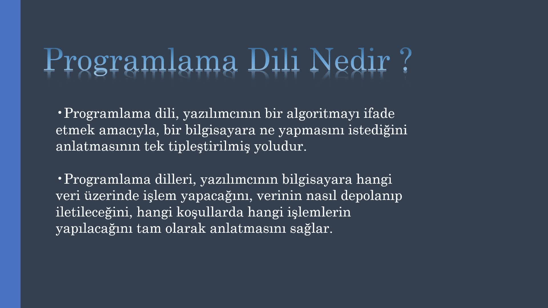 1.1 Matlab Nedir